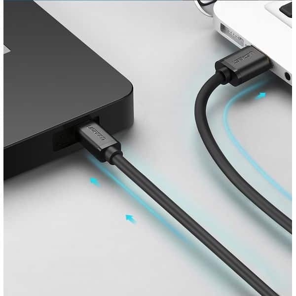 Ugreen cable USB - mini USB 480 Mbps 1 m black (US132 10355) - Discount  Store